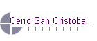 Cerro San Cristobal