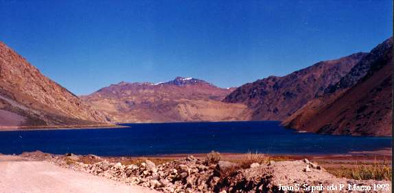 Embalse El Yeso. Vista Posterior